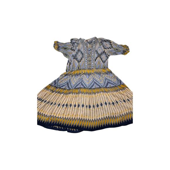 Rene Derhy Paisley Mini  Dress Size Small - Picture 2 of 10